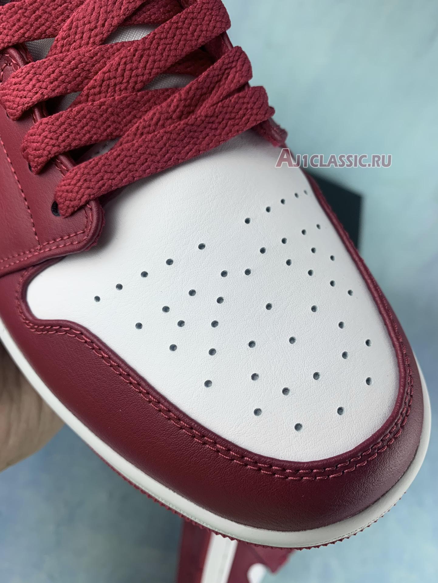 Air Jordan 1 Low "Cardinal Red" 553558-607