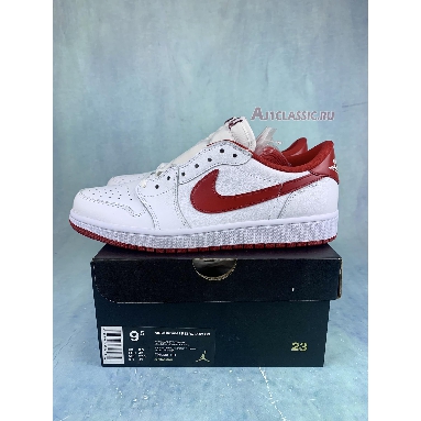 Air Jordan 1 Retro Low OG Varsity Red 705329-101 White/Varsity Red-White Sneakers