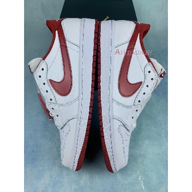 Air Jordan 1 Retro Low OG Varsity Red 705329-101 White/Varsity Red-White Mens Womens Shoes