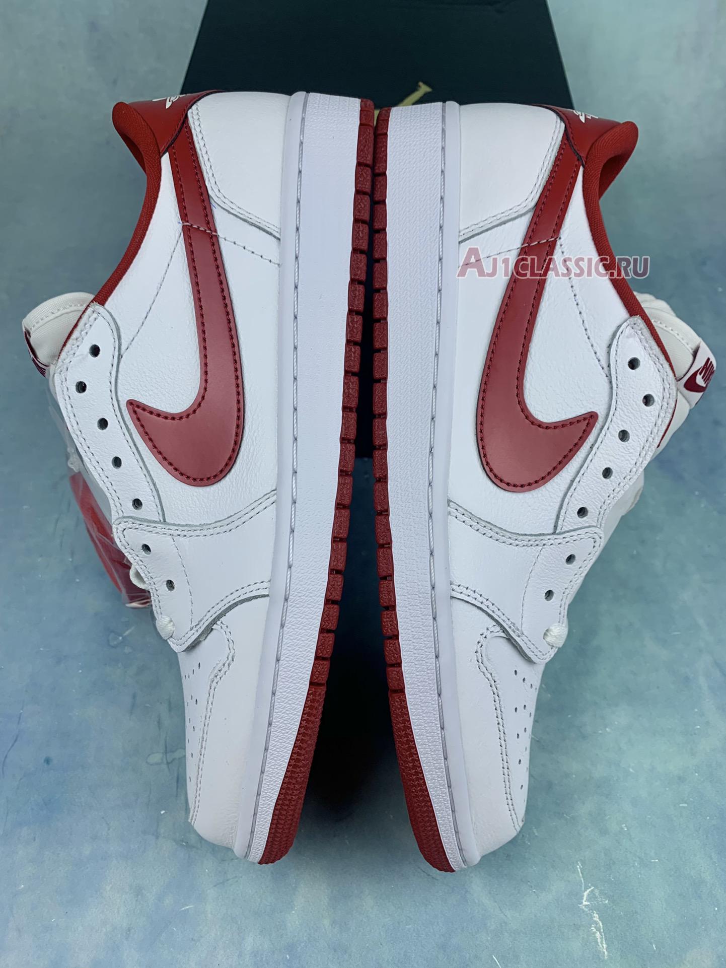 New Air Jordan 1 Retro Low OG "Varsity Red" 705329-101 Shoes