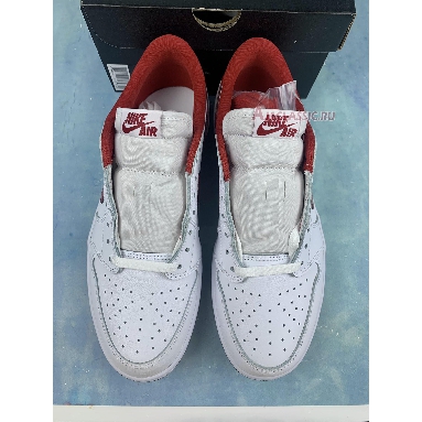 Air Jordan 1 Retro Low OG Varsity Red 705329-101 White/Varsity Red-White Sneakers