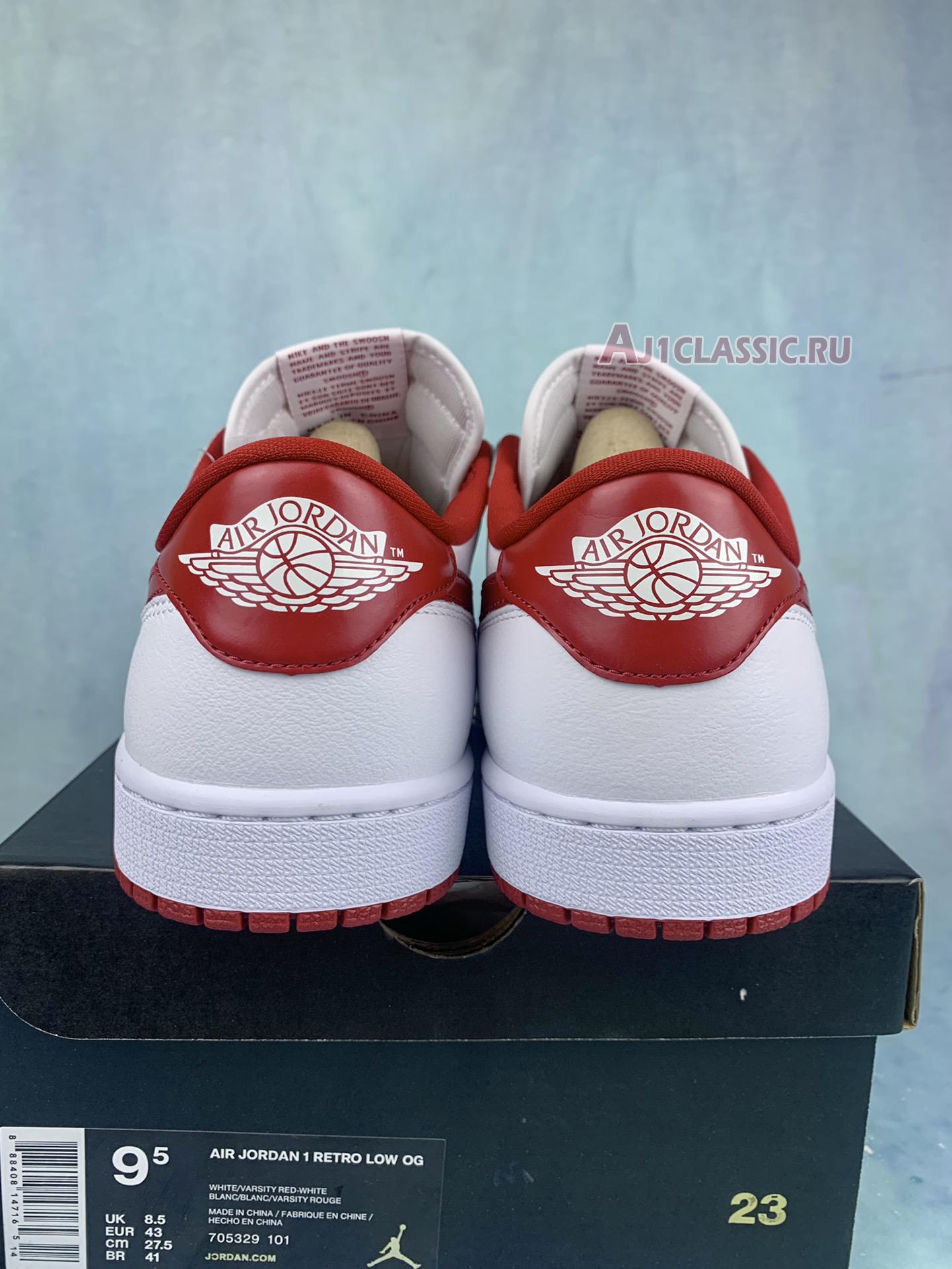 Air Jordan 1 Retro Low OG "Varsity Red" 705329-101