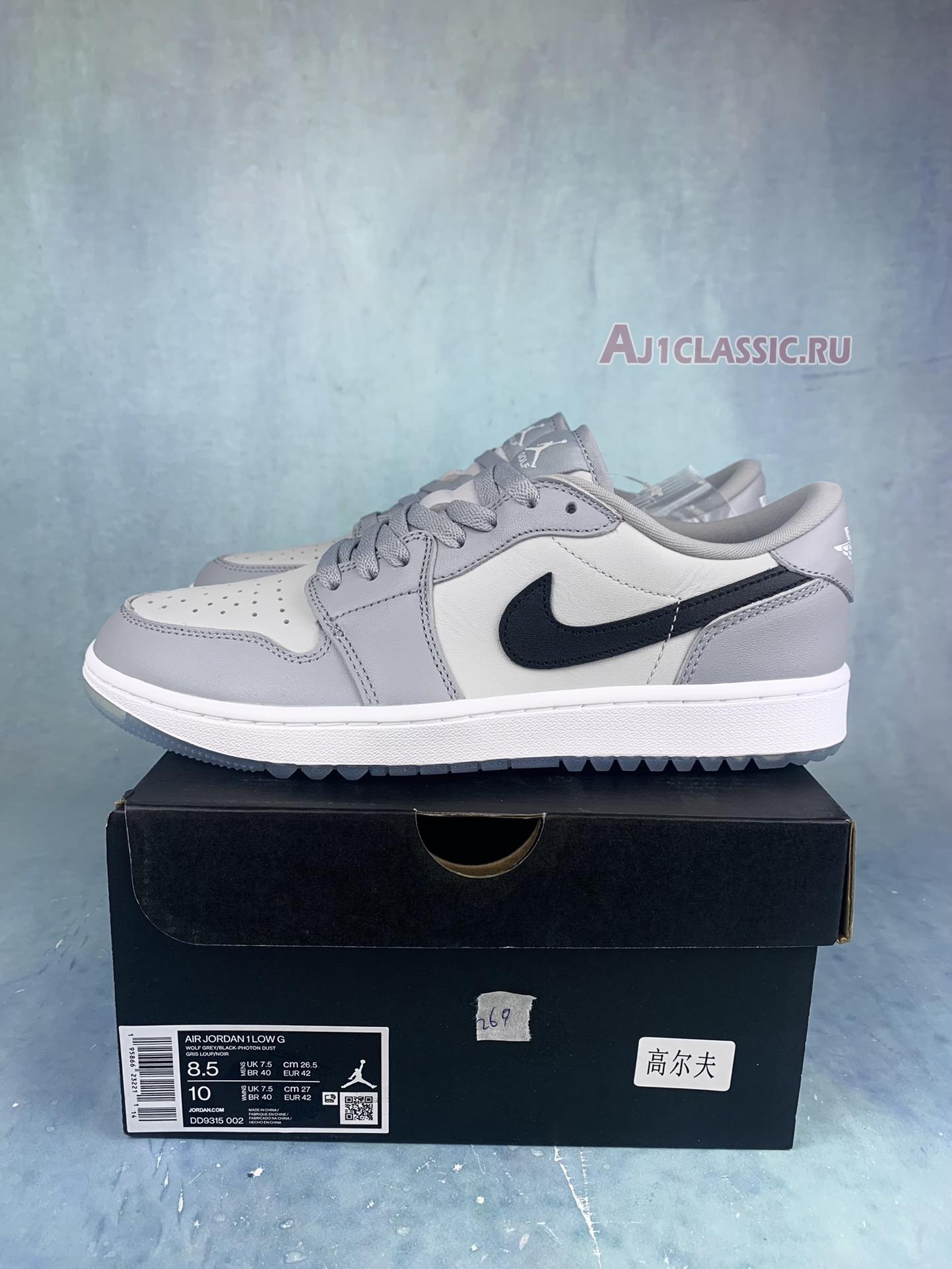 New Air Jordan 1 Low Golf "Wolf Grey" DD9315-002 Shoes