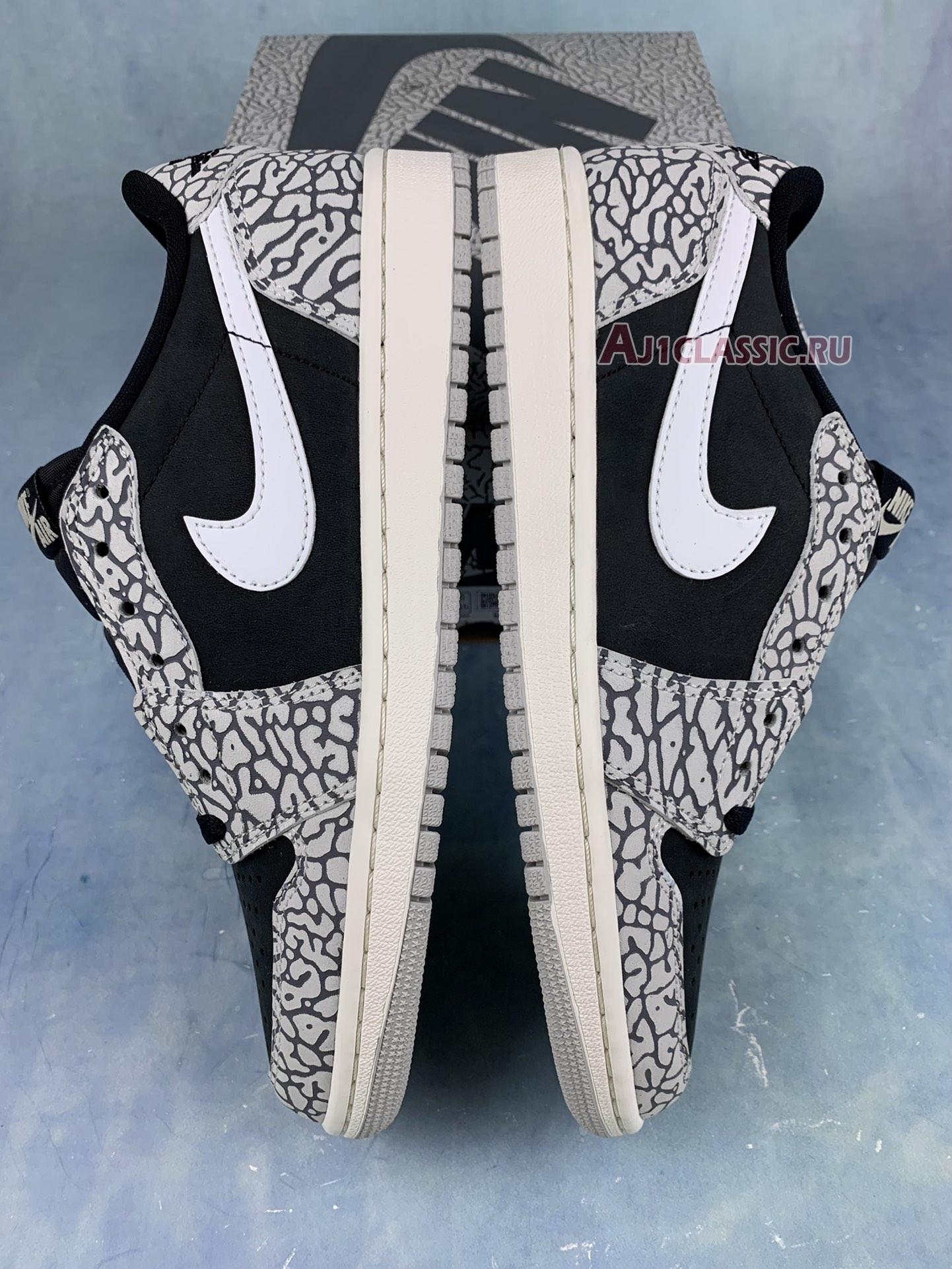 New Air Jordan 1 Retro Low OG "Black Cement" CZ0790-001 Shoes