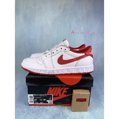 Air Jordan 1 Retro Low OG University Red CZ0790-161 White/University Red/White Sneakers