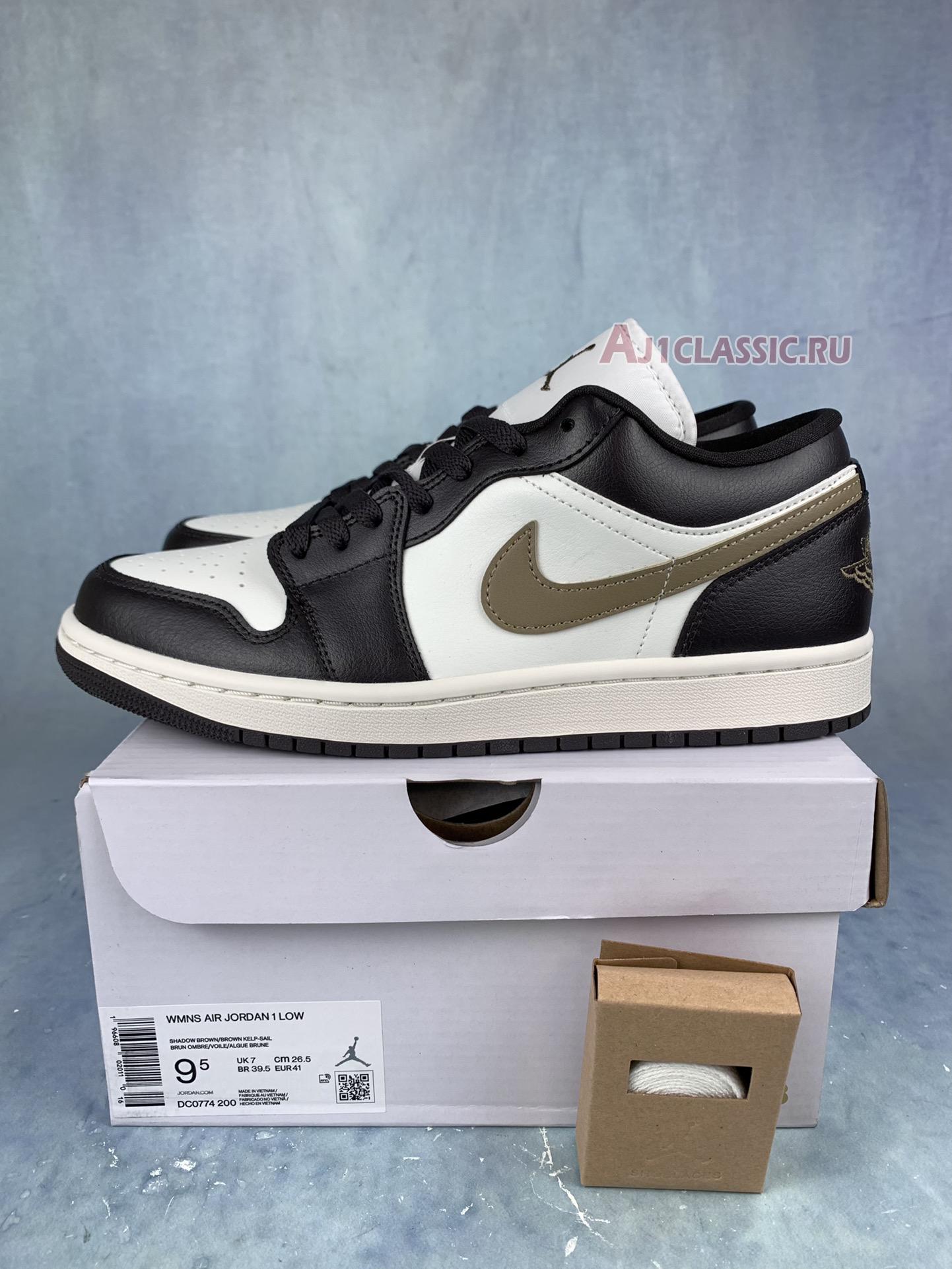 New Air Jordan 1 Low "Shadow Brown" DC0774-200 Shoes