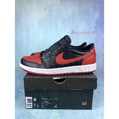 Air Jordan 1 Retro Low OG Bred 705329-001 Black/Varsity Red-Sail Sneakers