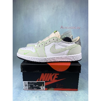 Air Jordan 1 Low OG Ghost Green DM7837-103 White/Ghost Green/Black Sneakers