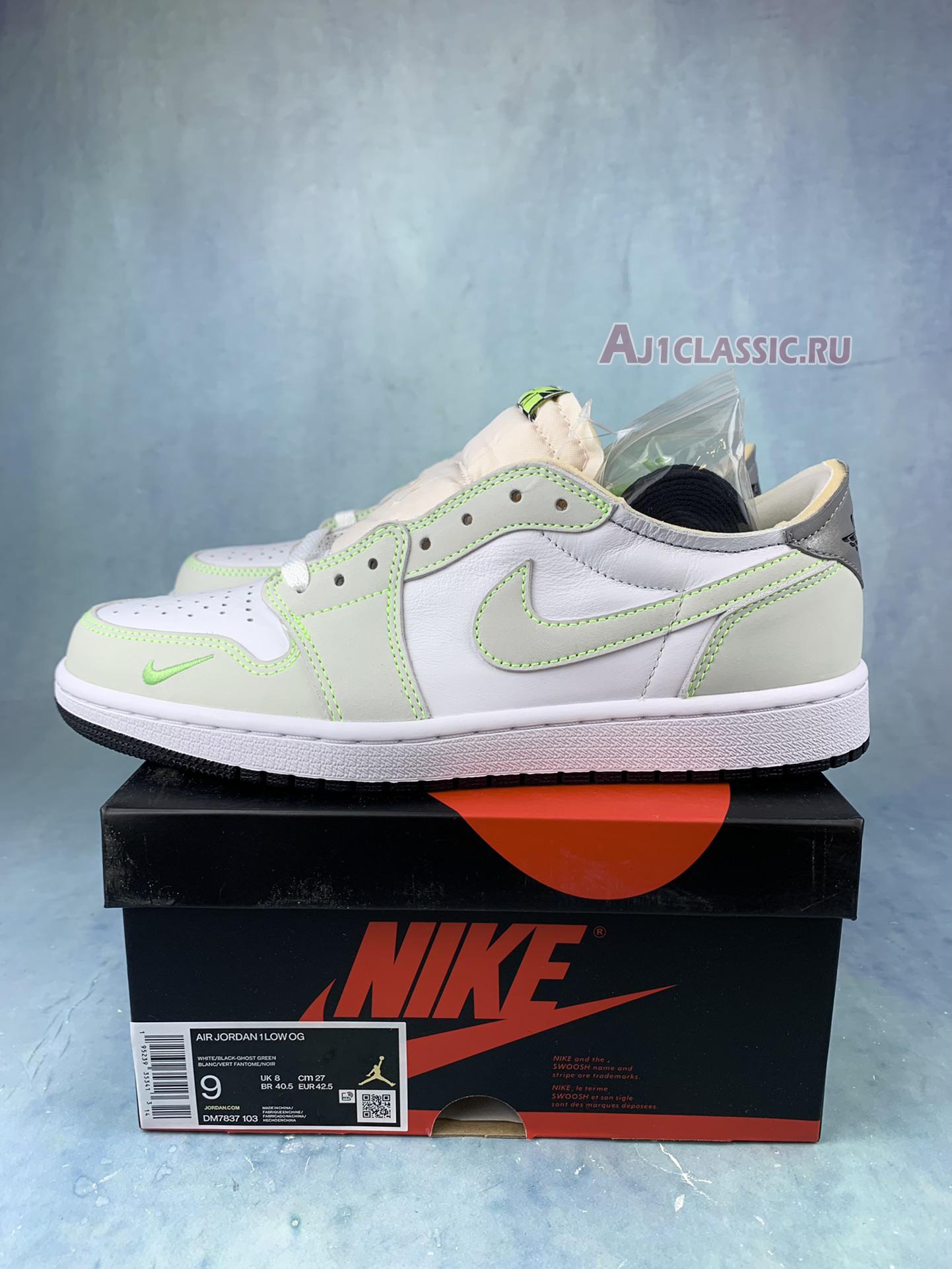 New Air Jordan 1 Low OG "Ghost Green" DM7837-103 Shoes