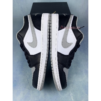 Air Jordan 1 Low Smoke Grey 553558-039-2 Black/Black/Light Smoke Grey/White Sneakers