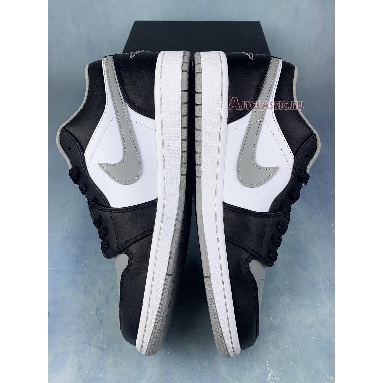 Air Jordan 1 Low Smoke Grey 553558-039-2 Black/Black/Light Smoke Grey/White Sneakers