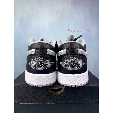 Air Jordan 1 Low Smoke Grey 553558-039-2 Black/Black/Light Smoke Grey/White Sneakers