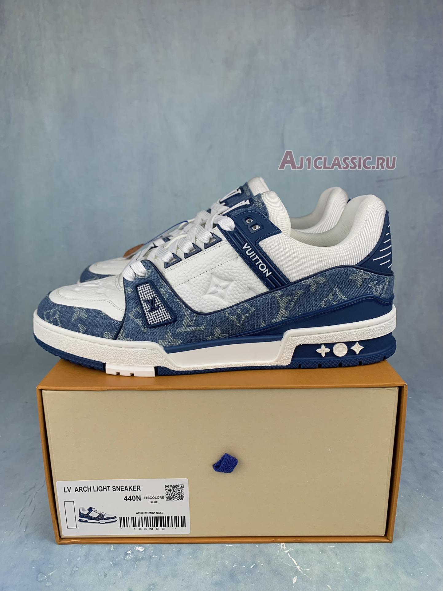 Louis Vuitton Trainer Low "Monogram Denim" 1A9JGS