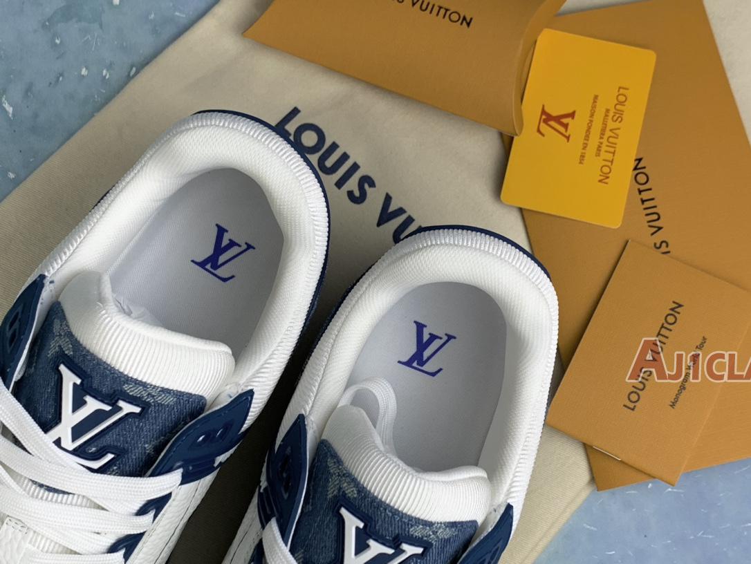 New Louis Vuitton Trainer Low "Monogram Denim" 1A9JGS Shoes