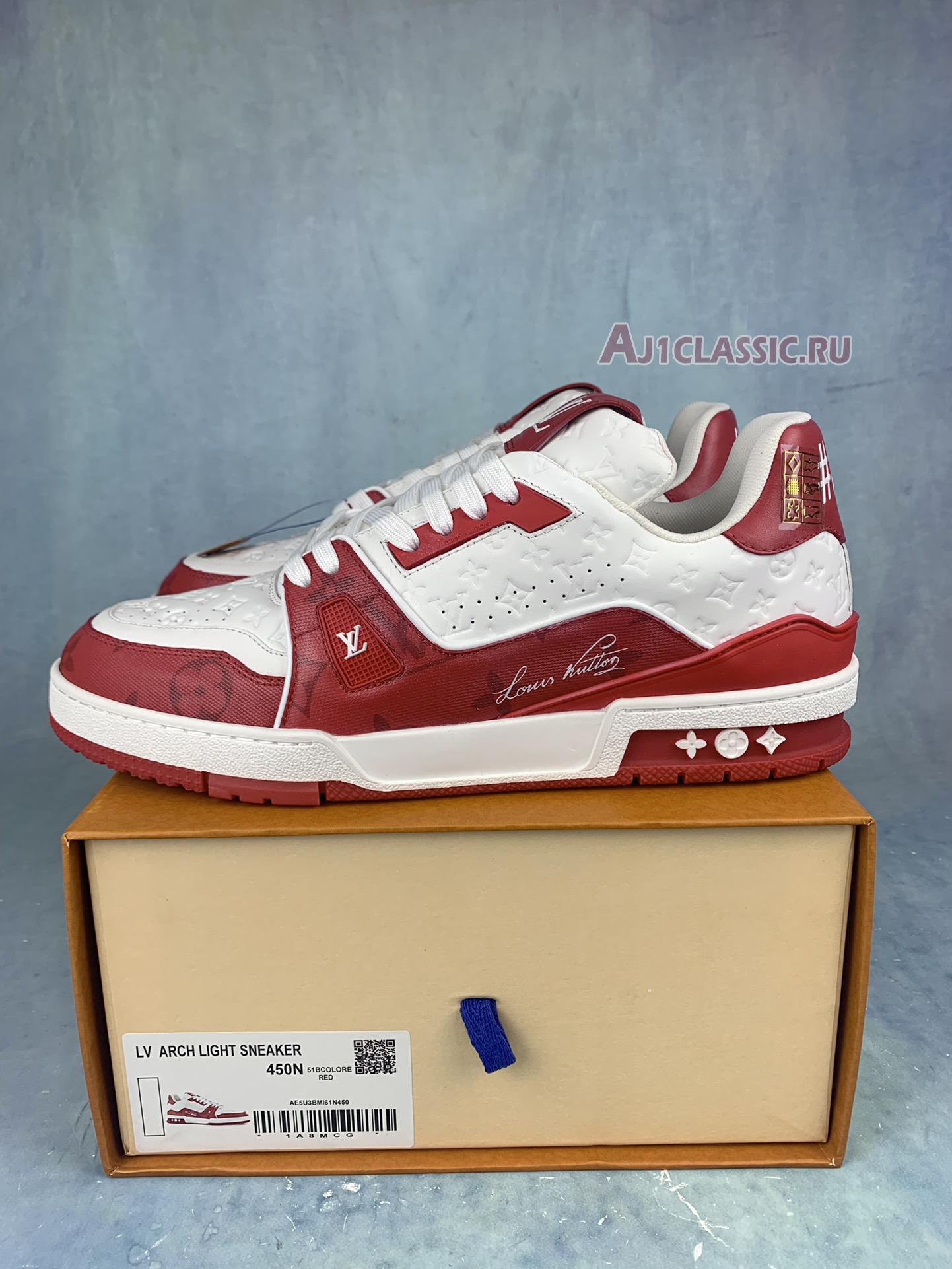 Louis Vuitton Trainer Low "#54 Mini Monogram - Red" 1AANFJ