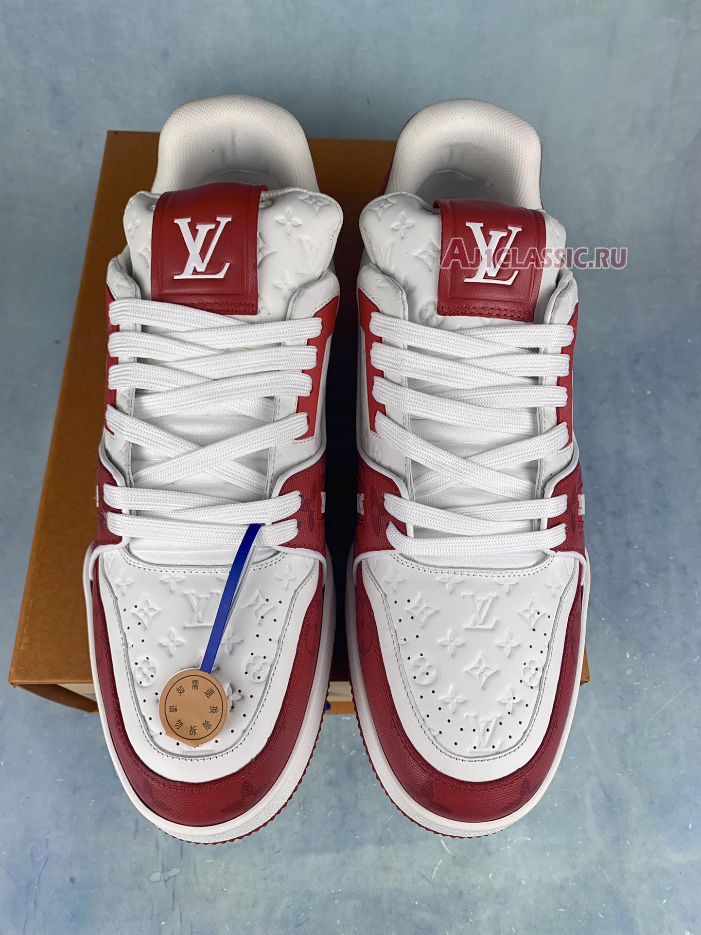 Louis Vuitton Trainer Low "#54 Mini Monogram - Red" 1AANFJ