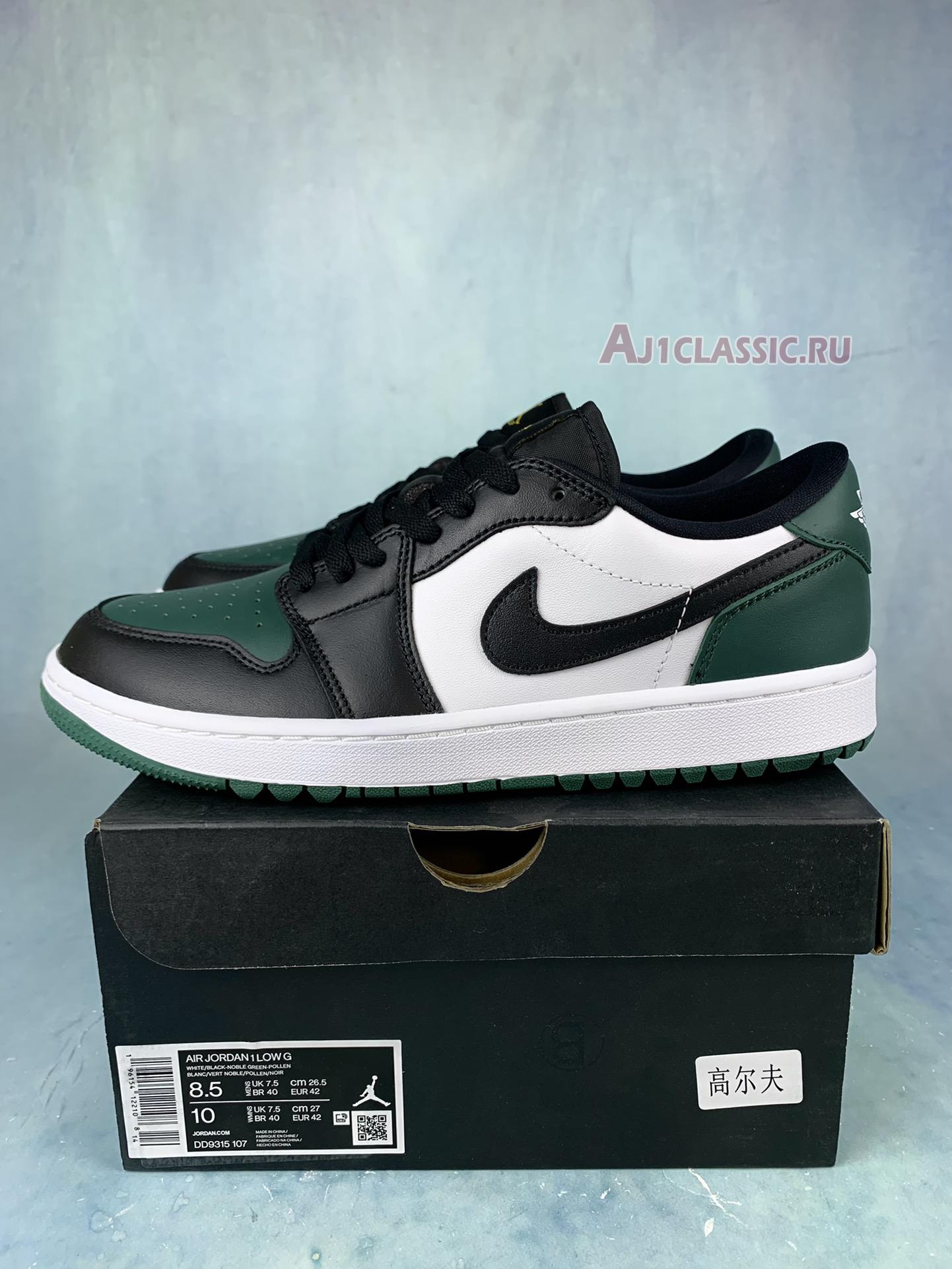 New Air Jordan 1 Low Golf "Noble Green" DD9315-107 Shoes