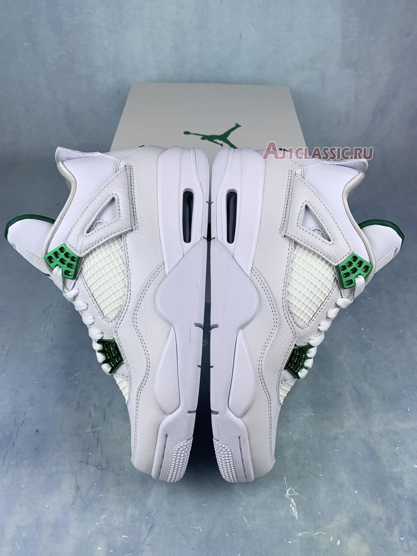 New Air Jordan 4 Retro "Green Metallic" CT8527-113-2 Shoes