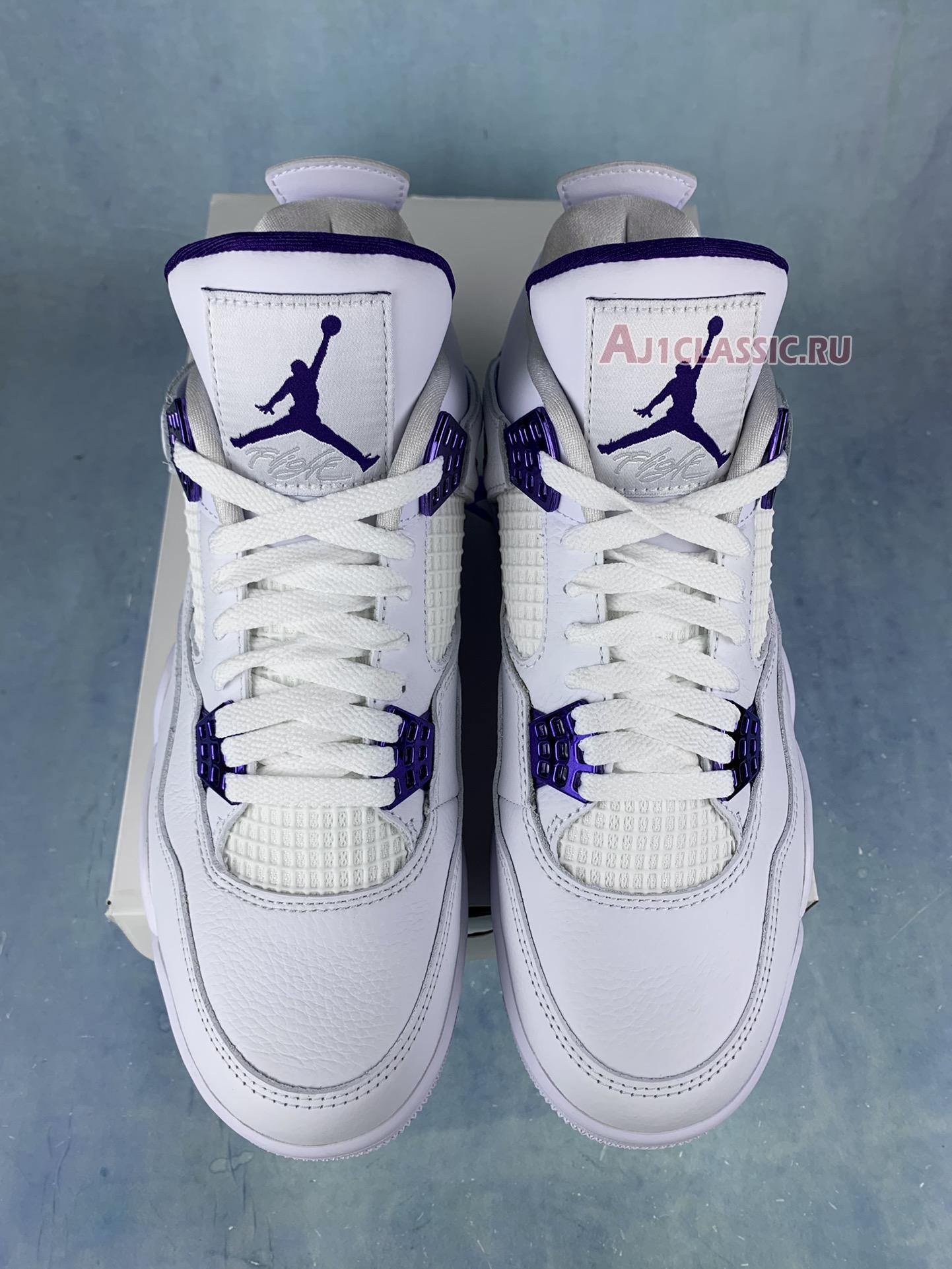 Air Jordan 4 Retro "Purple Metallic" CT8527-115