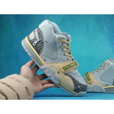 Travis Scott x Nike Air Trainer 1 Wheat DR7515-001 Grey Haze/Olive Aura/Canvas/Dusty Sage Mens Womens Shoes