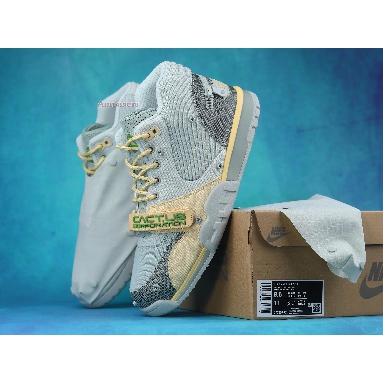 Travis Scott x Nike Air Trainer 1 Wheat DR7515-001 Grey Haze/Olive Aura/Canvas/Dusty Sage Mens Womens Shoes