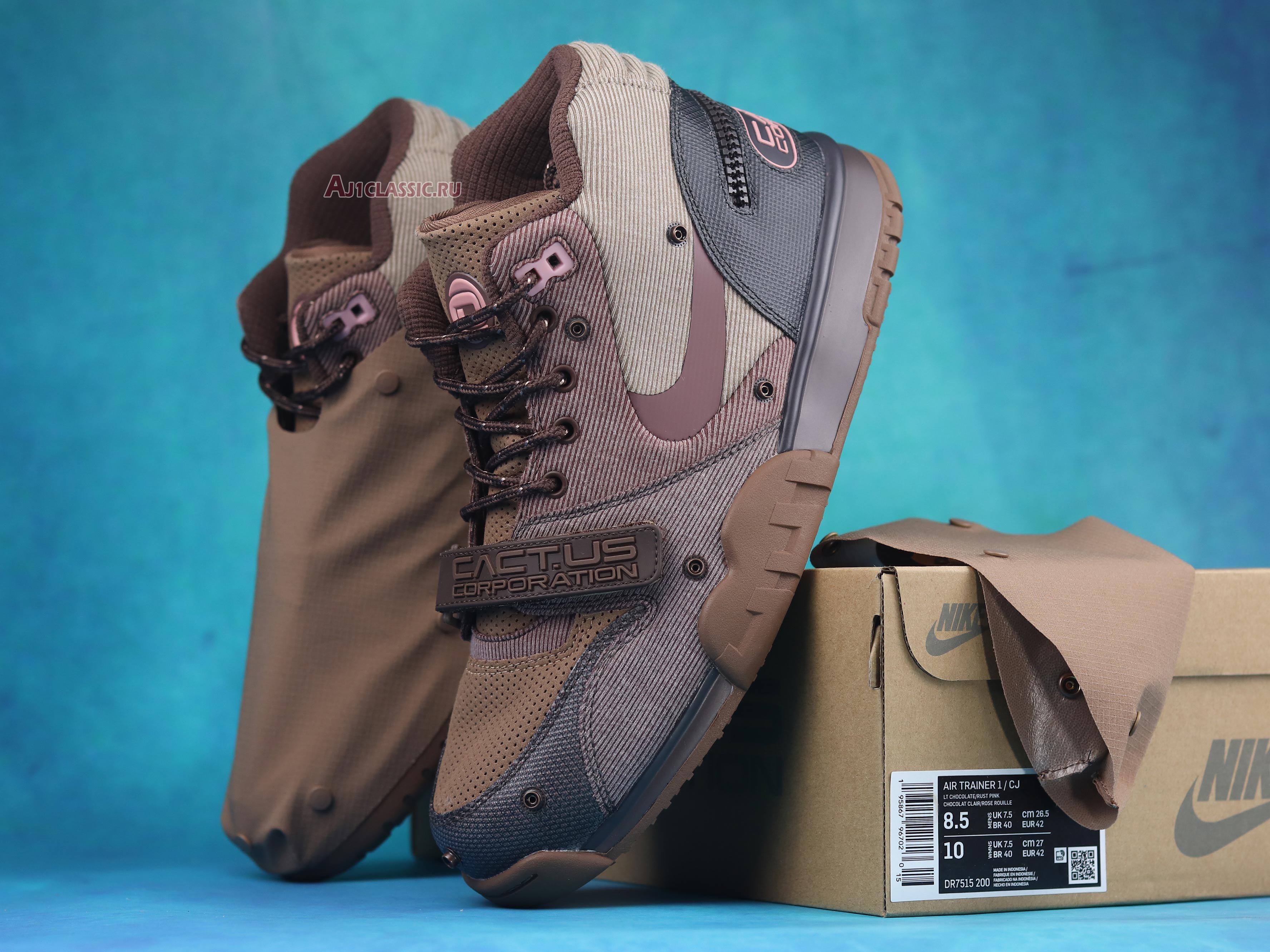 New Travis Scott x Air Trainer 1 SP "Chocolate" DR7515-200 Shoes