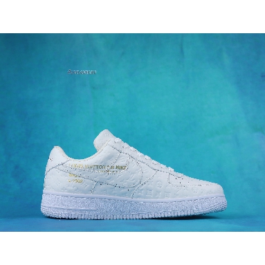 Louis Vuitton x Nike Air Force 1 Low Triple White 1A9V WHITE LOW White/White/White Sneakers