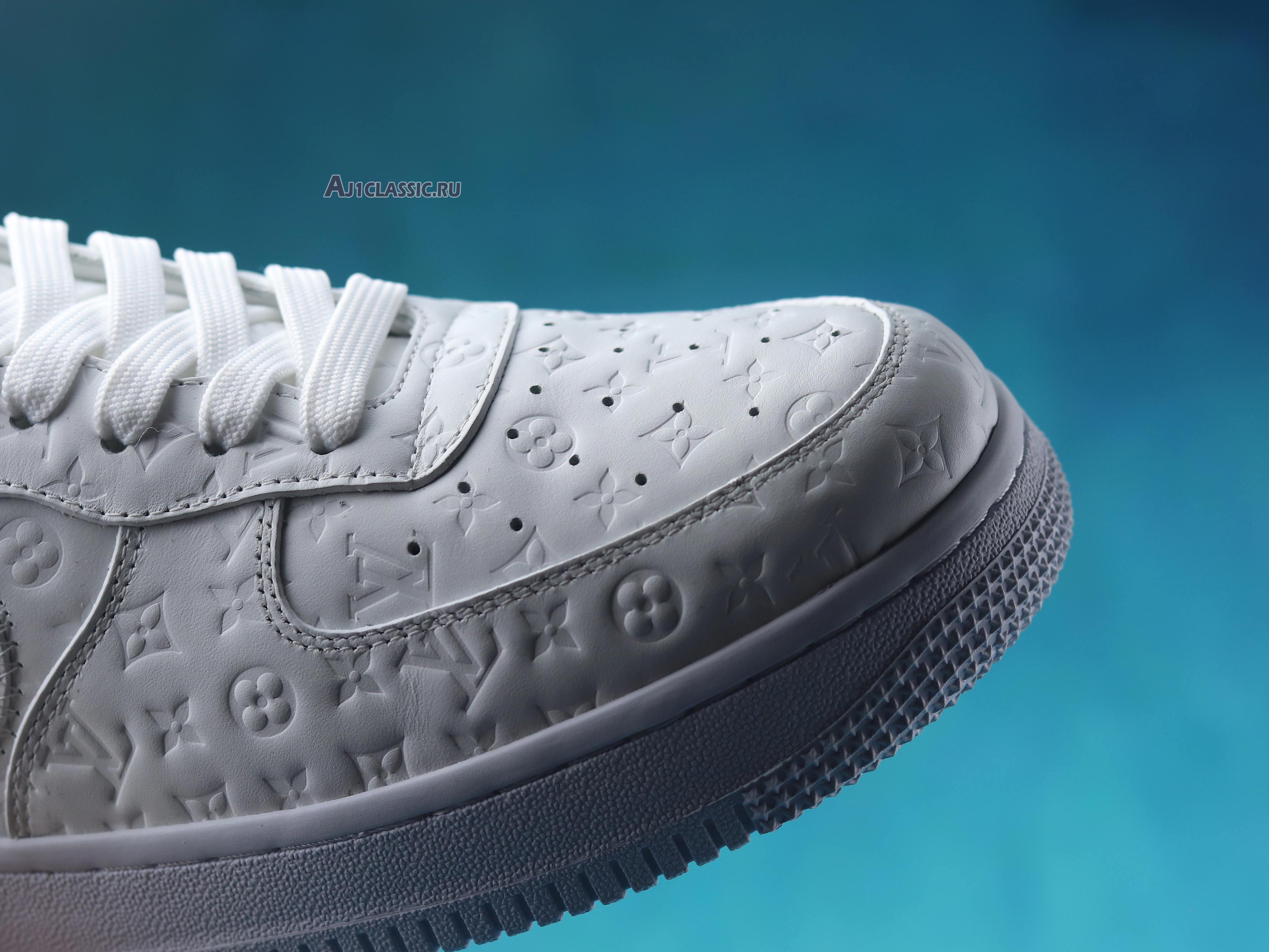 Louis Vuitton x Nike Air Force 1 Low "Triple White" 1A9V WHITE LOW