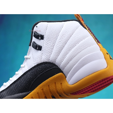 Air Jordan 12 Retro 25 Years in China DR8887-100 White/Black/Taxi/Varsity Red Sneakers