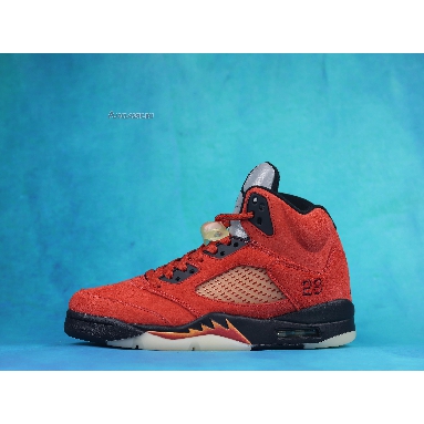 Air Jordan 5 Retro Dunk on Mars DD9336-800 Martian Sunrise/Black/Fire Red/Muslin Sneakers