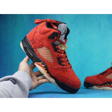 Air Jordan 5 Retro Dunk on Mars DD9336-800 Martian Sunrise/Black/Fire Red/Muslin Sneakers