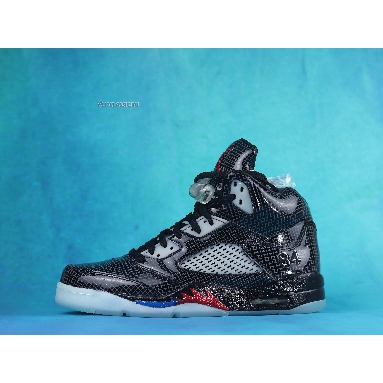 Supreme x Air Jordan 5 Retro Transformers - Black Ops  HO15 MNJDLS 204 752667 Black/Clear Sneakers