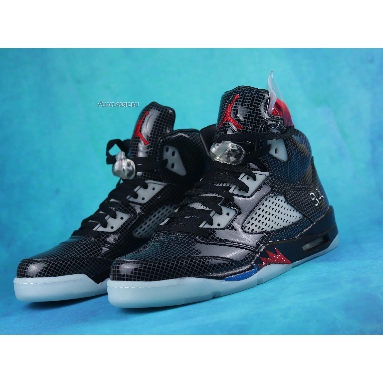 Supreme x Air Jordan 5 Retro Transformers - Black Ops  HO15 MNJDLS 204 752667 Black/Clear Sneakers