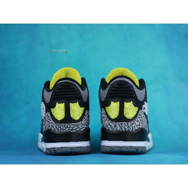 Air Jordan 3 Retro Oregon Pit Crew H011MNJDLS 594 Black/Yellow-Wht Sneakers