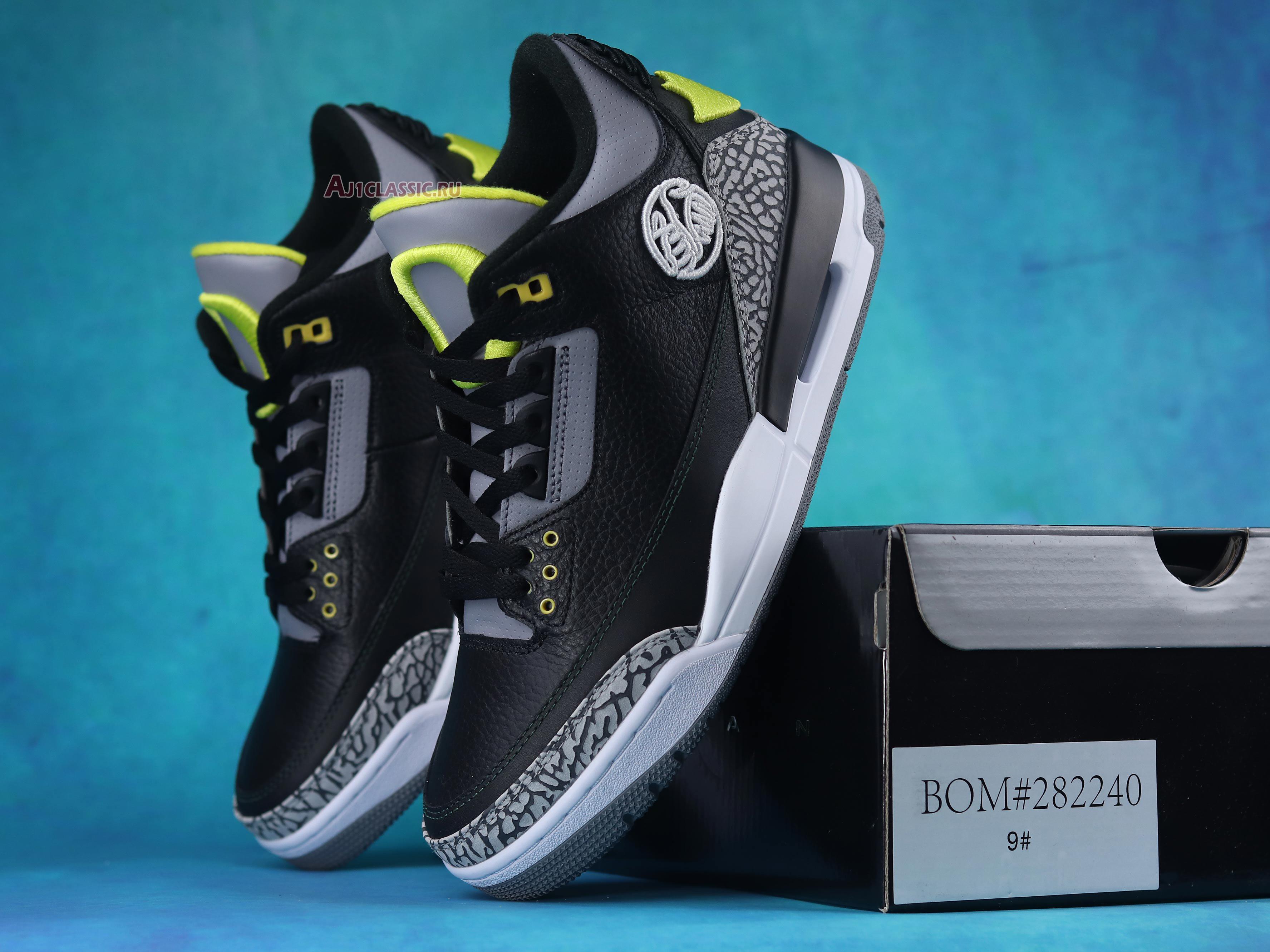 Air Jordan 3 Retro "Oregon Pit Crew" H011MNJDLS 594