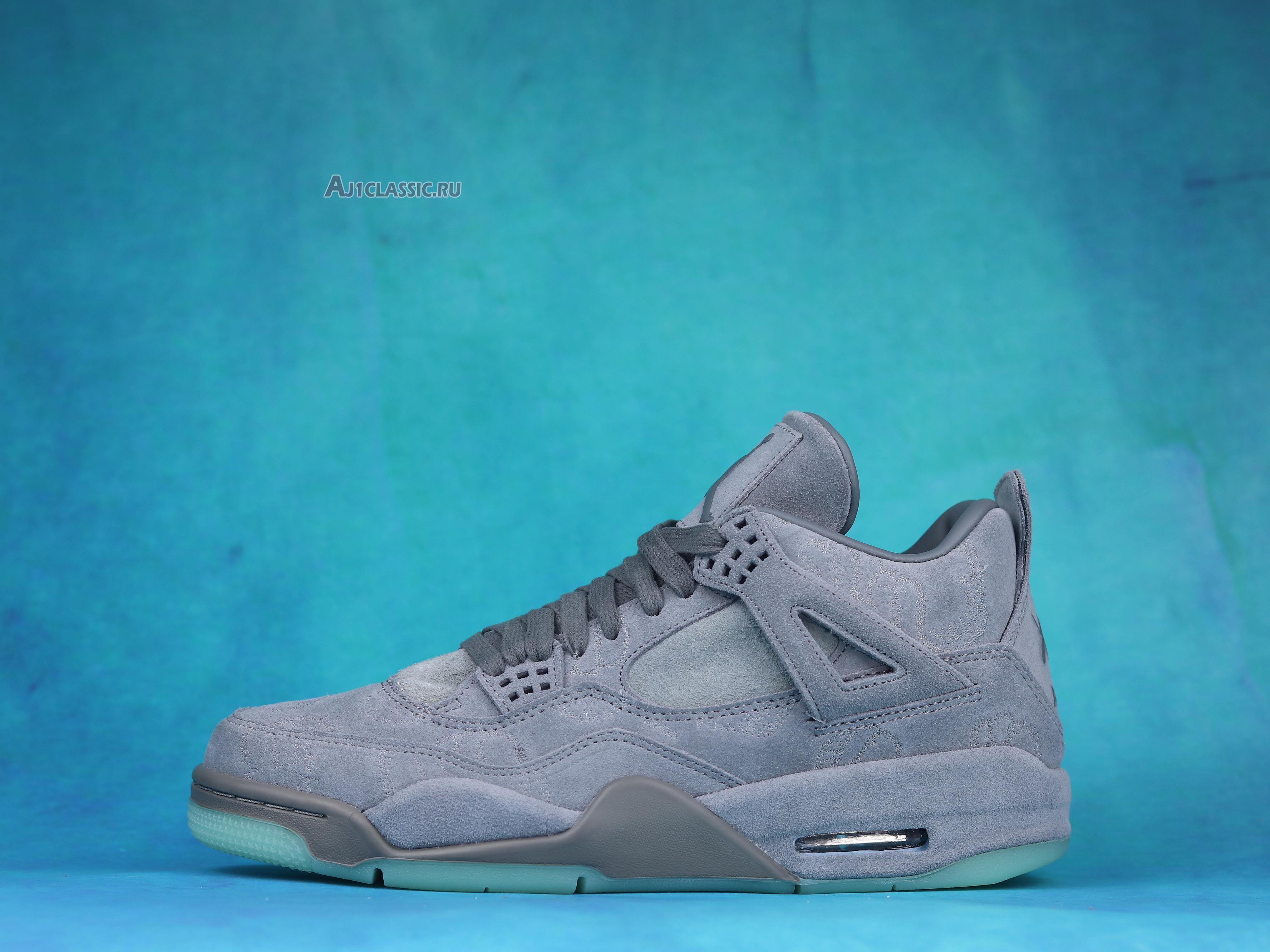 New KAWS x Air Jordan 4 Retro "Cool Grey" 930155-003-2 Shoes