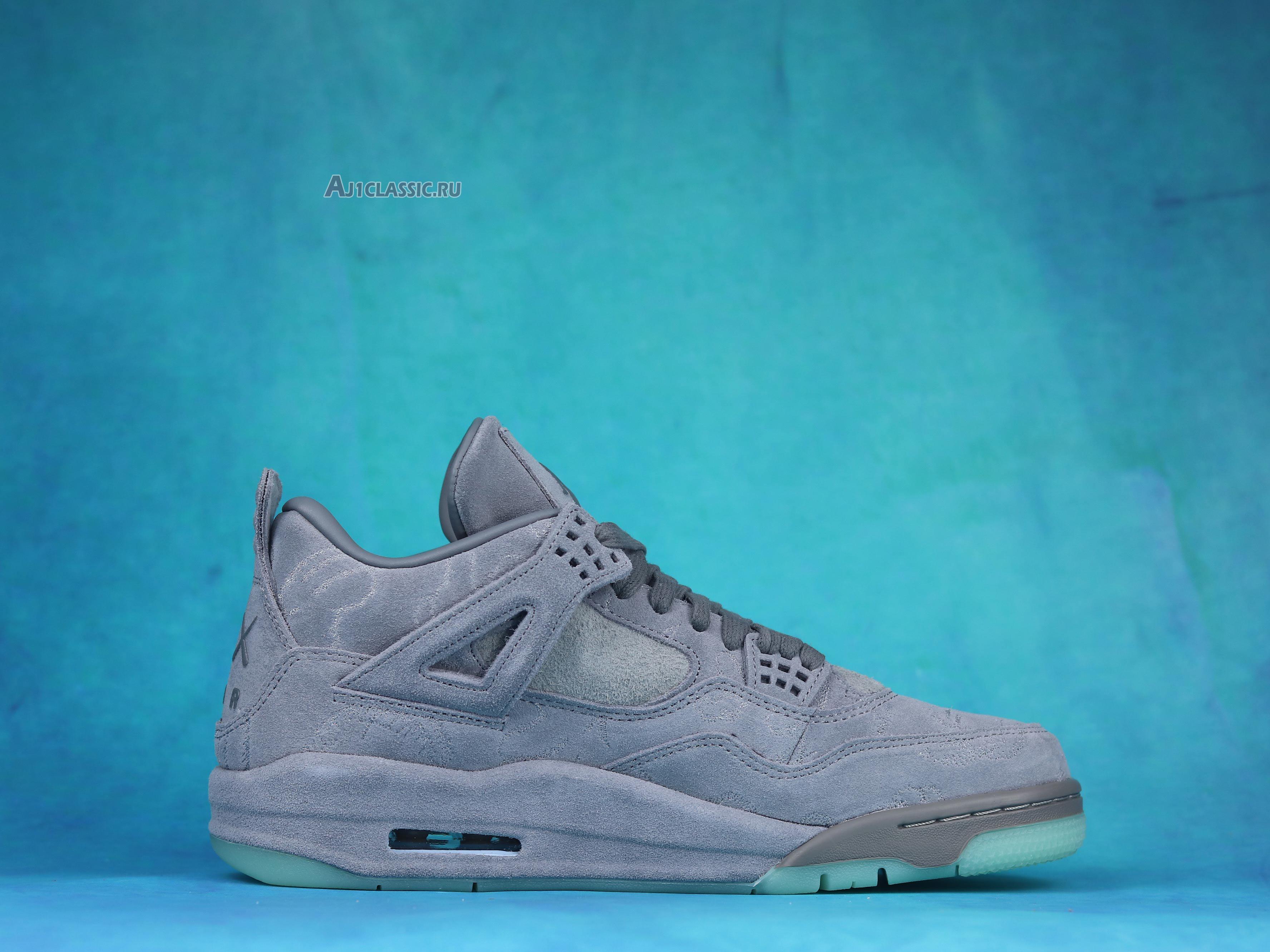 New KAWS x Air Jordan 4 Retro "Cool Grey" 930155-003-2 Shoes