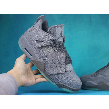 KAWS x Air Jordan 4 Retro Cool Grey 930155-003-2 Cool Grey/White Sneakers