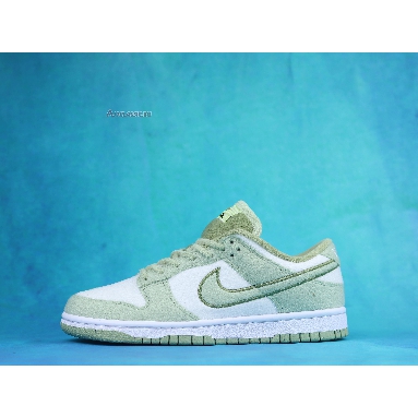 Nike Dunk Low SE Fleece - Honeydew DQ7579-300 Honeydew/Honeydew-Phantom-Alligator-White-Black Mens Womens Shoes