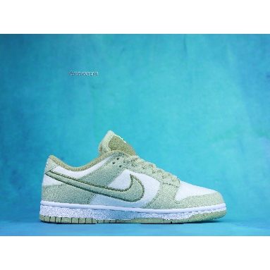 Nike Dunk Low SE Fleece - Honeydew DQ7579-300 Honeydew/Honeydew-Phantom-Alligator-White-Black Mens Womens Shoes