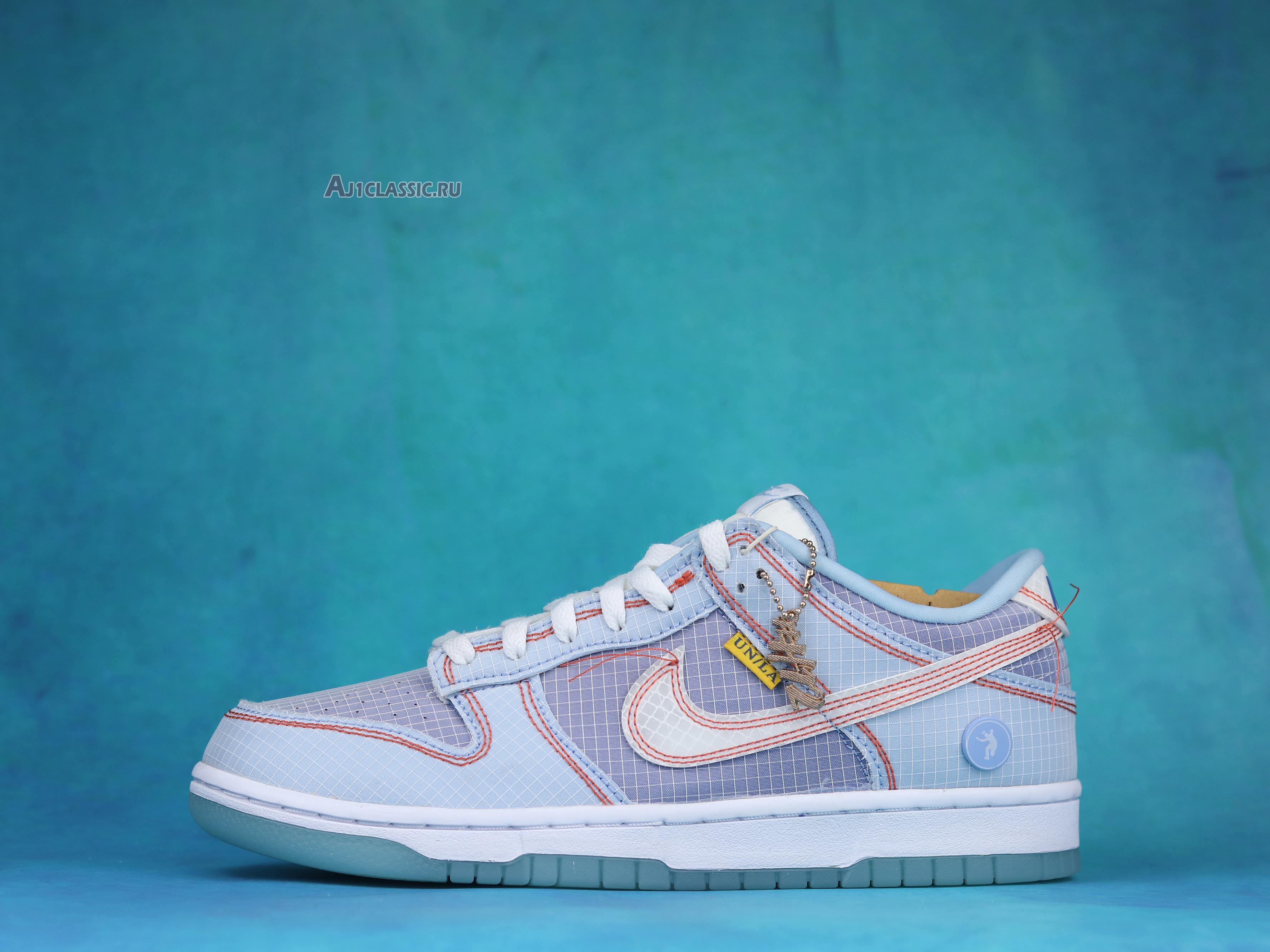 New Union LA x Nike Dunk Low "Passport Pack - Argon" DJ9649-400-2 Shoes