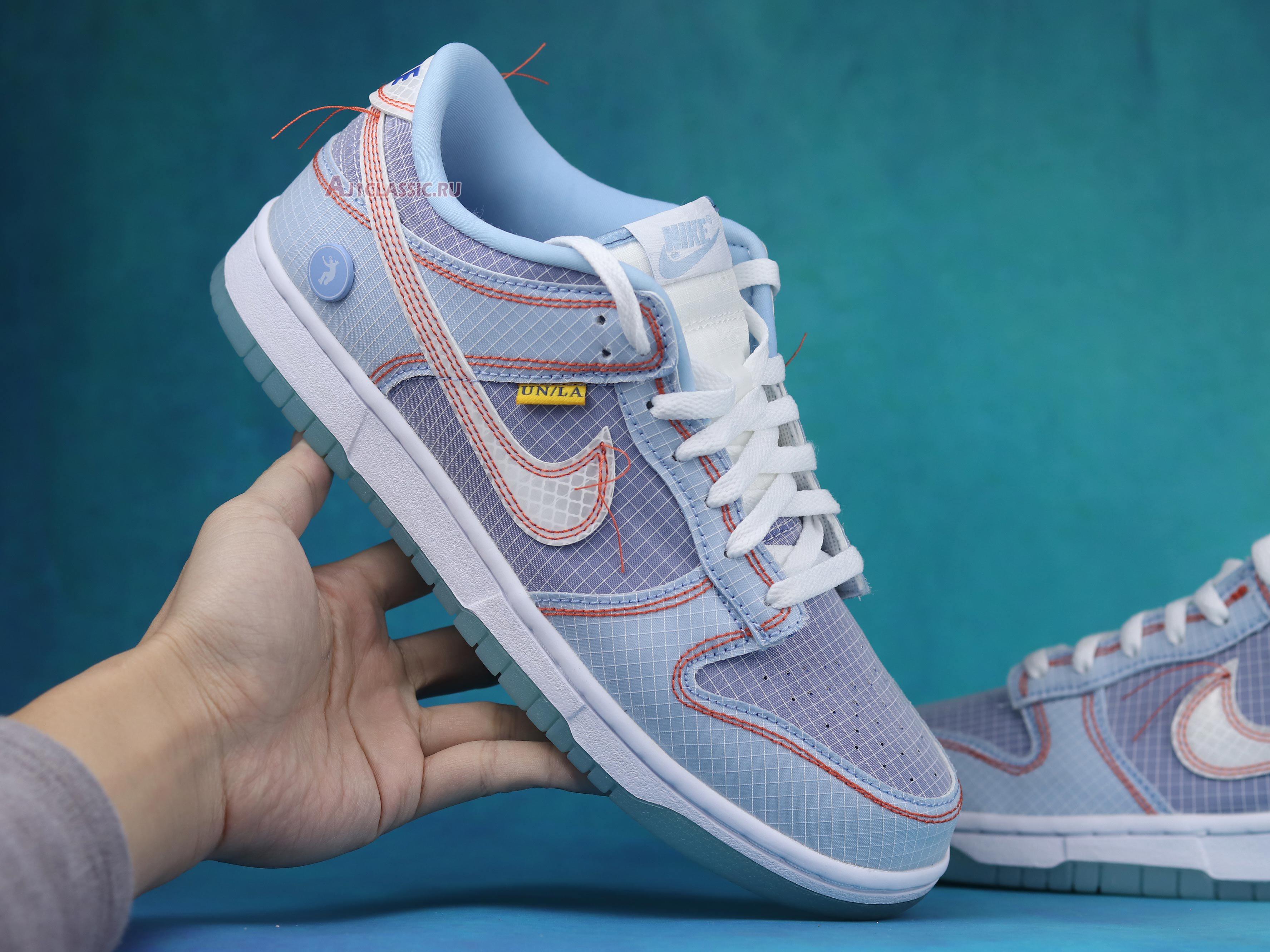 Union LA x Nike Dunk Low "Passport Pack - Argon" DJ9649-400-2