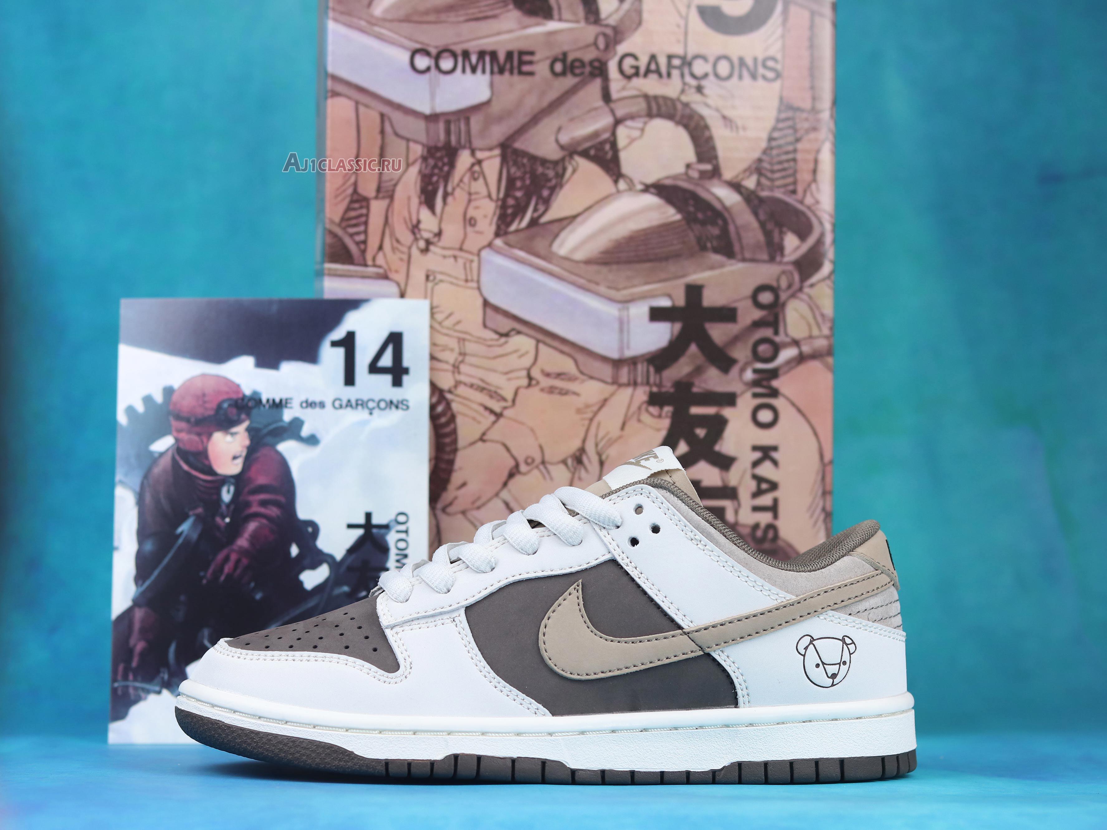 New Otomo Katsuhiro x Nike SB Dunk Low Steamboy OST "White Brown" LF0039-031 Shoes