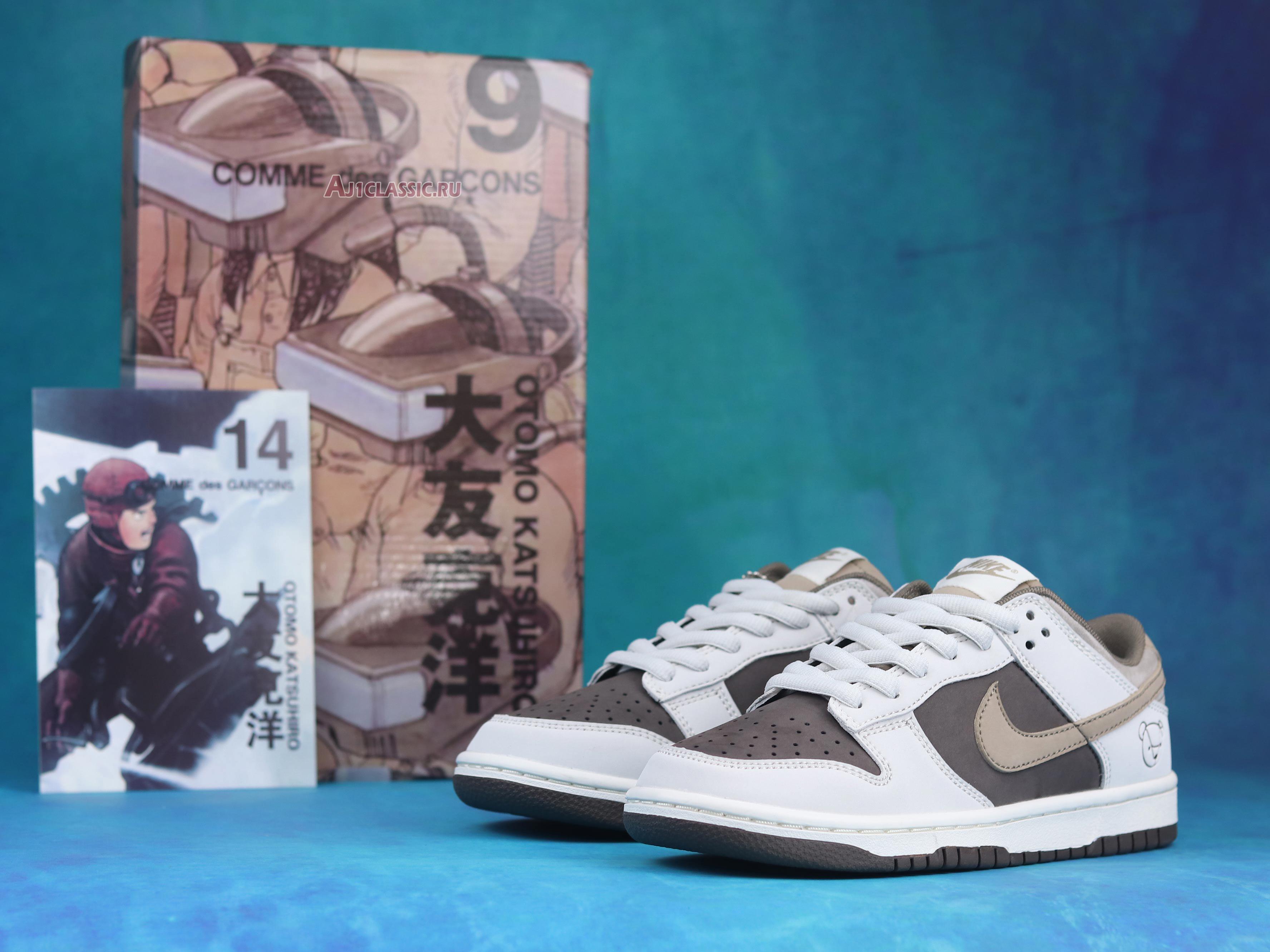 New Otomo Katsuhiro x Nike SB Dunk Low Steamboy OST "White Brown" LF0039-031 Shoes