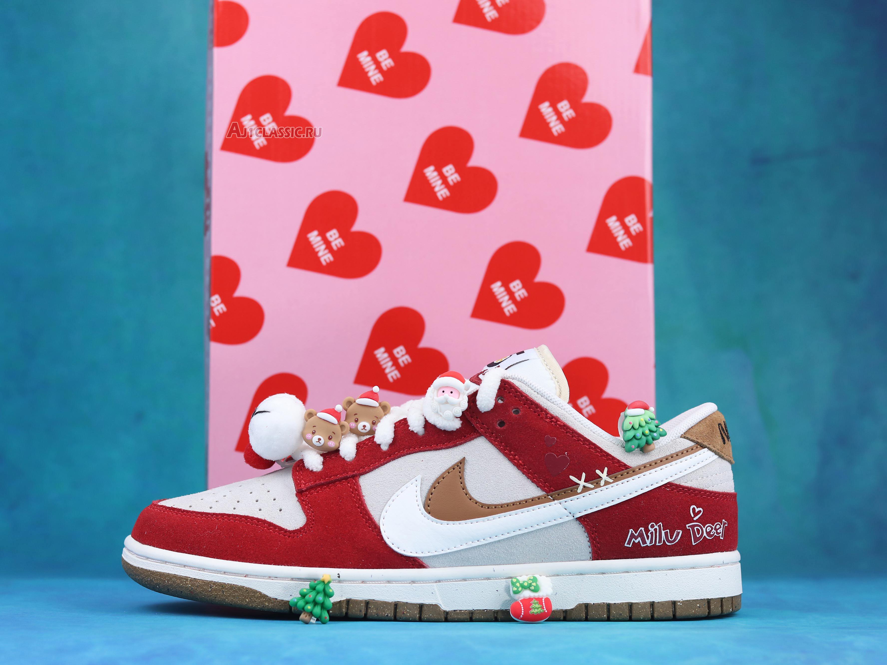 New Nike Dunk Low SE 85 "Christmas Milu Deer" DO9457-112 Shoes