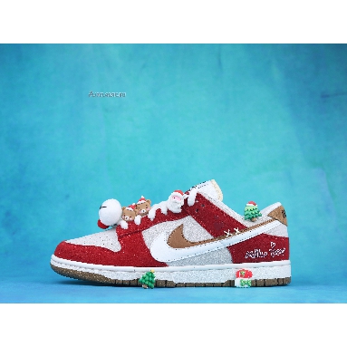 Nike Dunk Low SE 85 Christmas Milu Deer DO9457-112 Red-GreyMerry ChristMas/Milu Deer Mens Womens Shoes