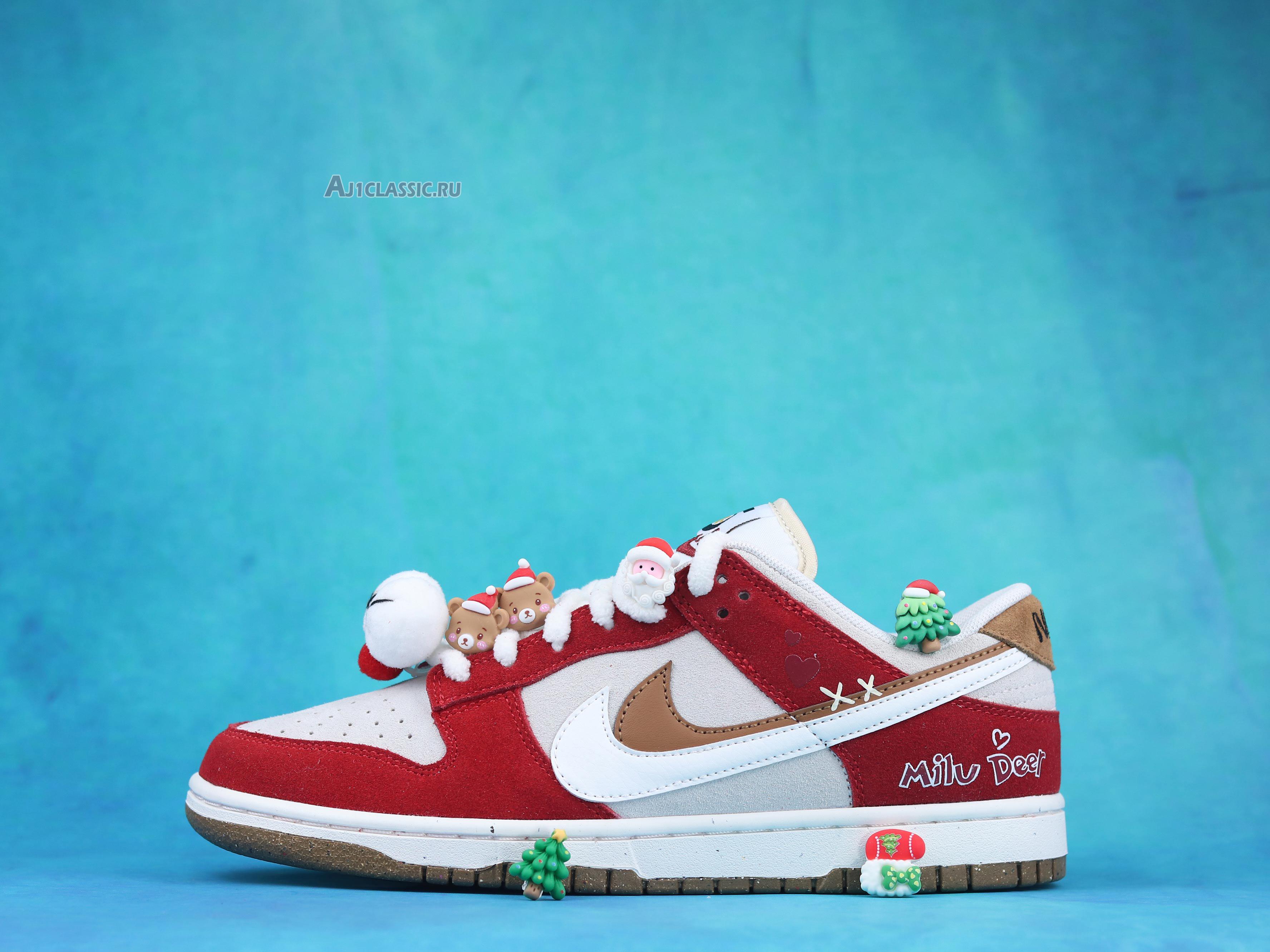 New Nike Dunk Low SE 85 "Christmas Milu Deer" DO9457-112 Shoes