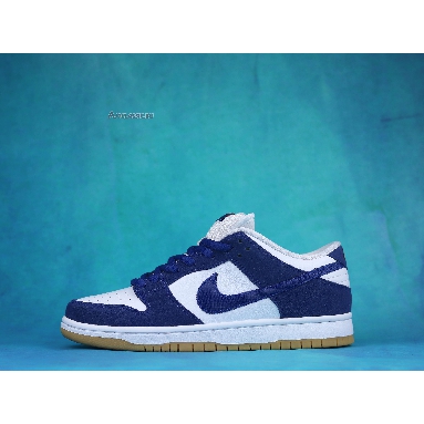 Nike Dunk Low SB Los Angeles Dodgers DO9395-400-2 Deep Royal Blue/White/Sport Red/Gum Light Brown Mens Womens Shoes