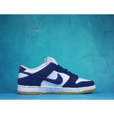 Nike Dunk Low SB Los Angeles Dodgers DO9395-400-2 Deep Royal Blue/White/Sport Red/Gum Light Brown Mens Womens Shoes