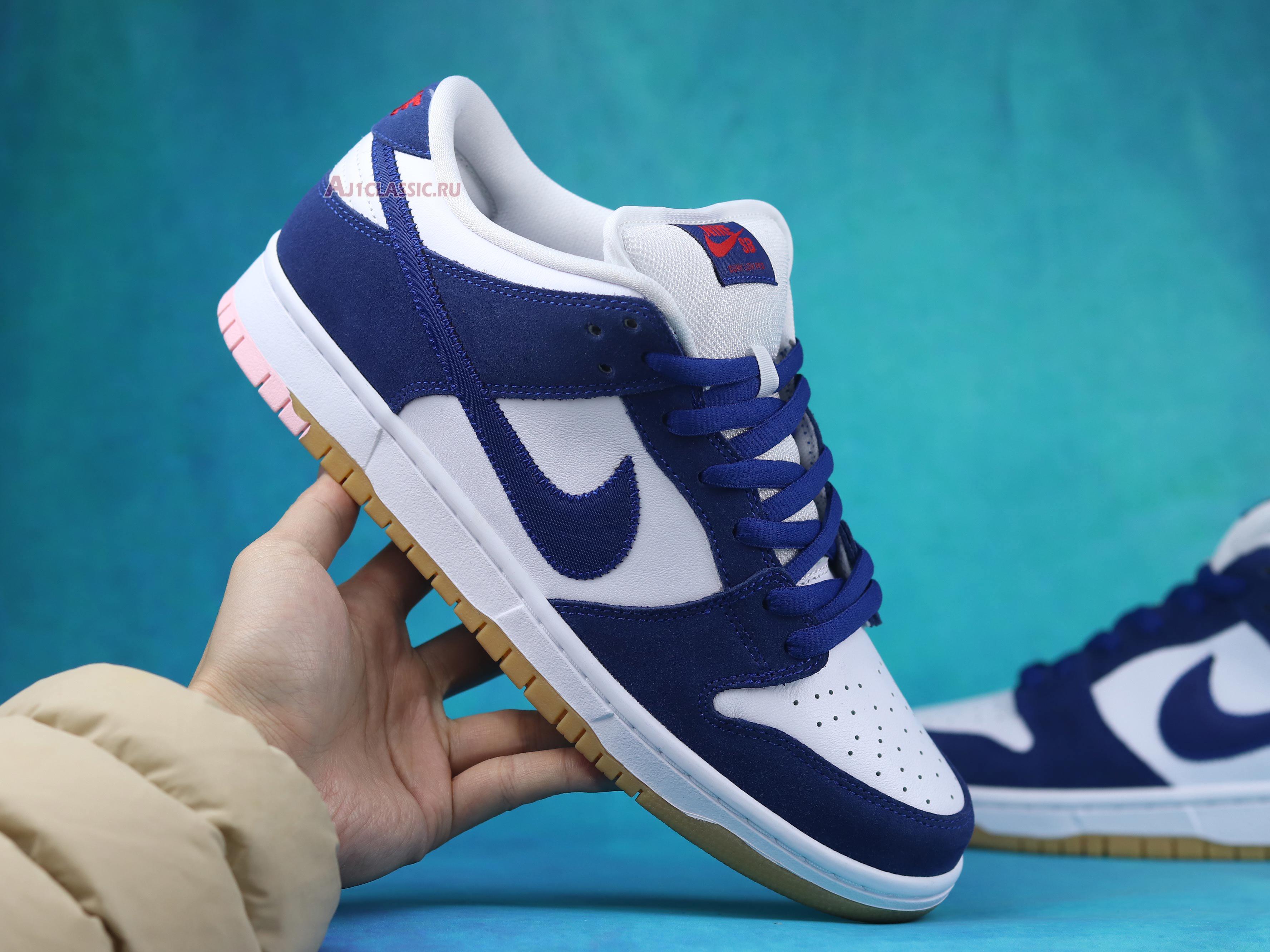 New Nike Dunk Low SB "Los Angeles Dodgers" DO9395-400-2 Shoes